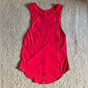 Lululemon red tank top